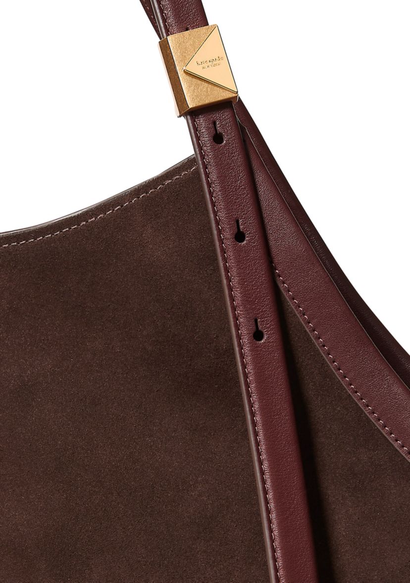 Deco Suede Tulip Tote Bag 
