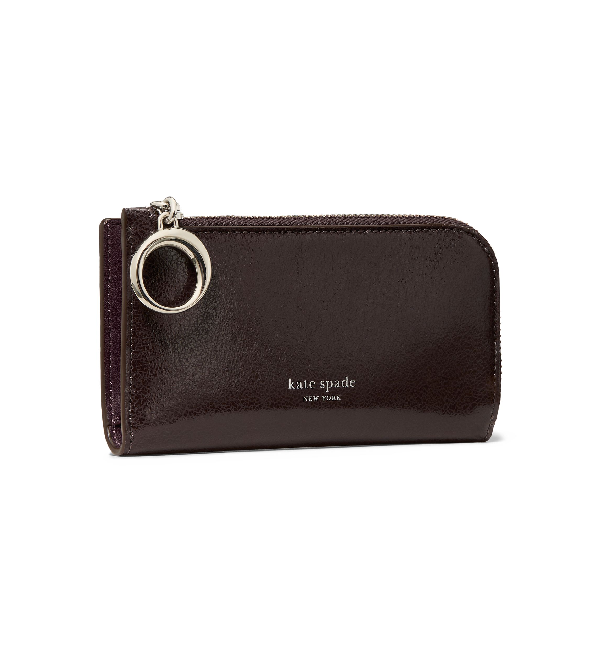 Halo Leather Small Zip Around Wallet