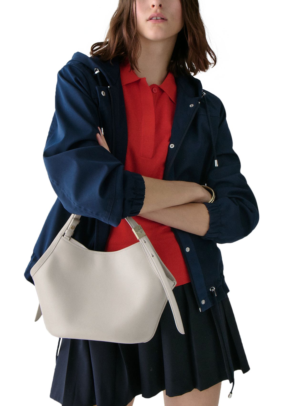 Small Tulip Tote - Leather 