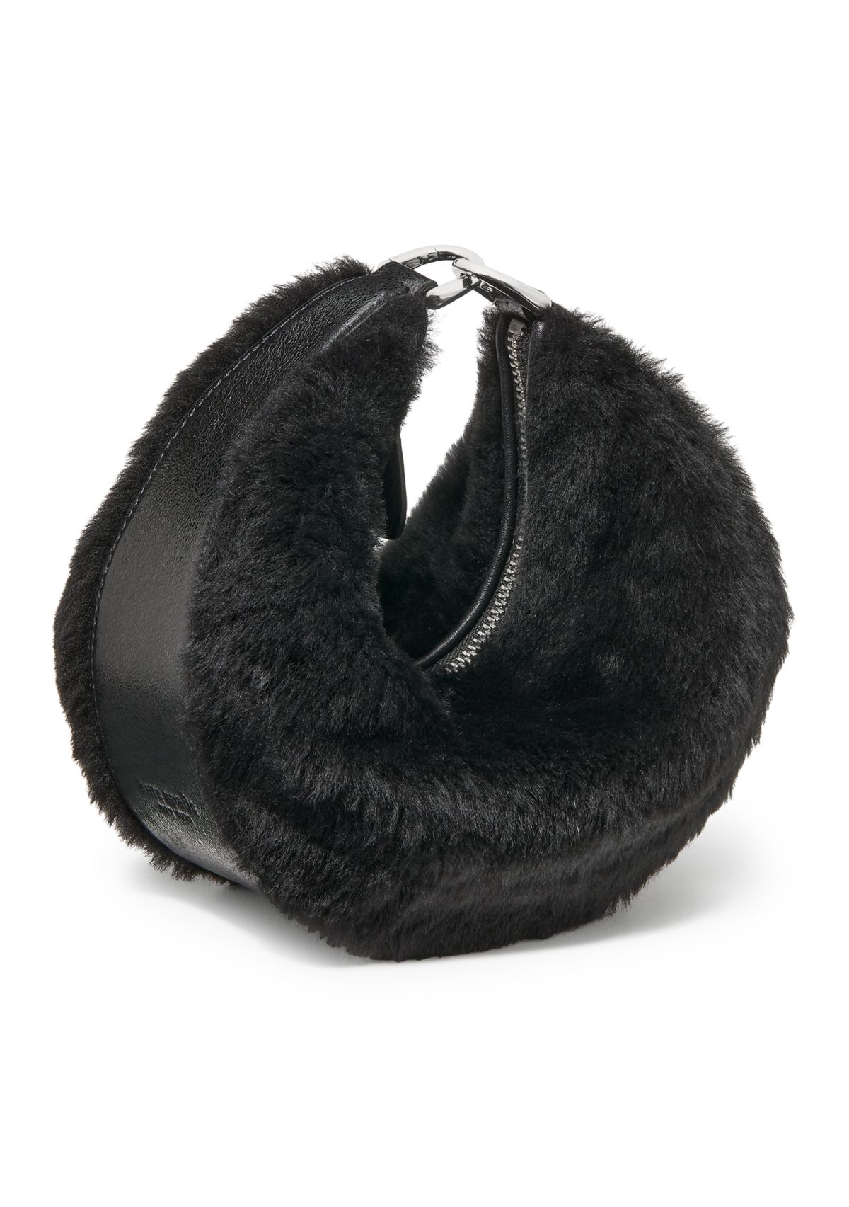 Duo Shearling Bear Crossbody Bag