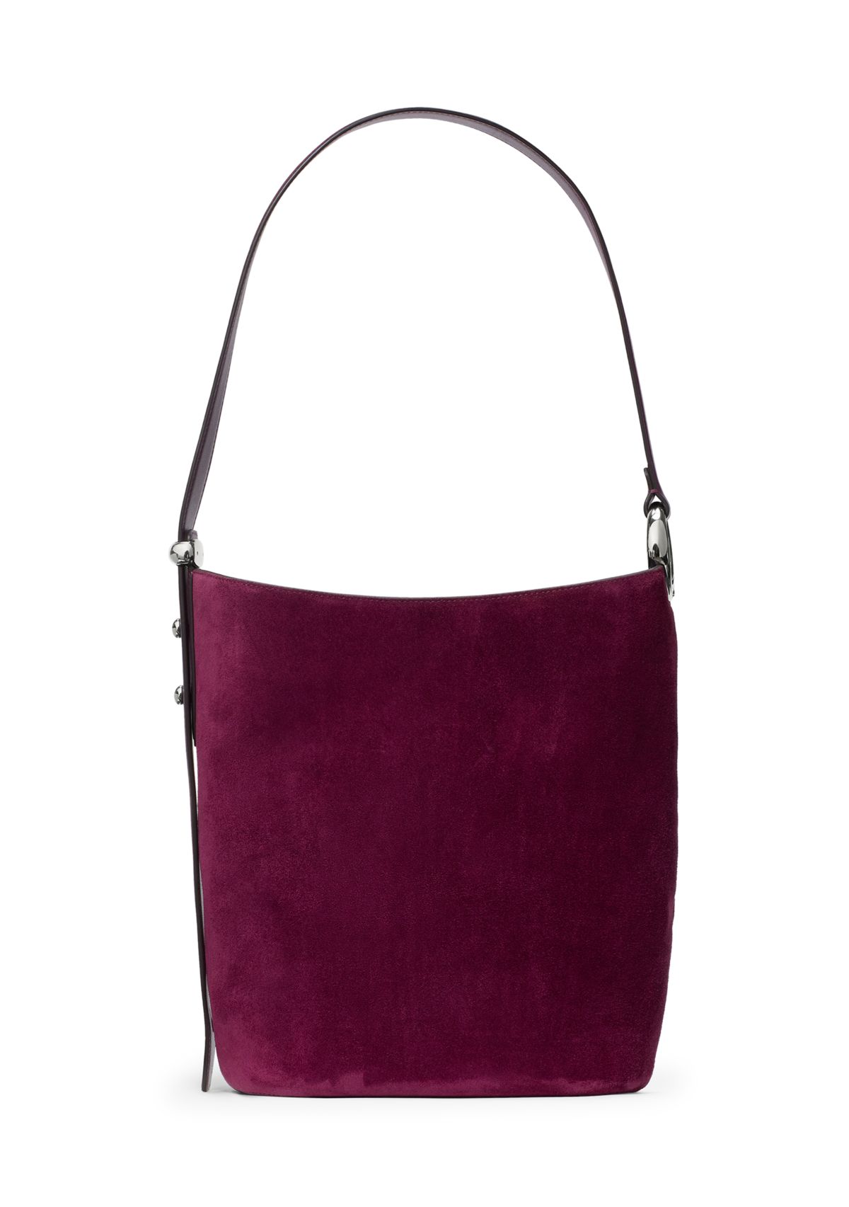 Halo Suede Bucket Bag