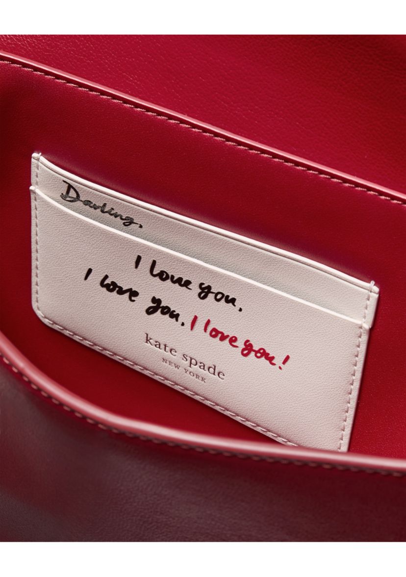 The Spade Fine Grain Leather Shoulder Bag