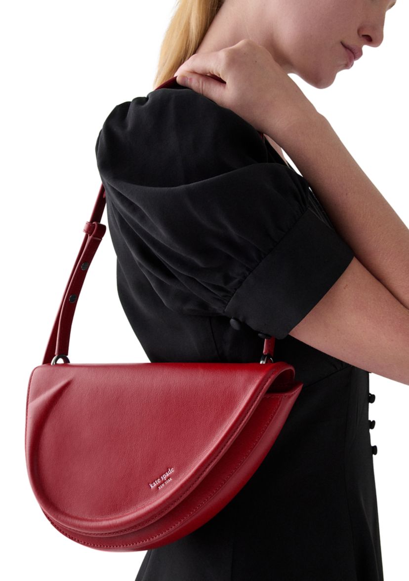 The Spade Fine Grain Leather Shoulder Bag