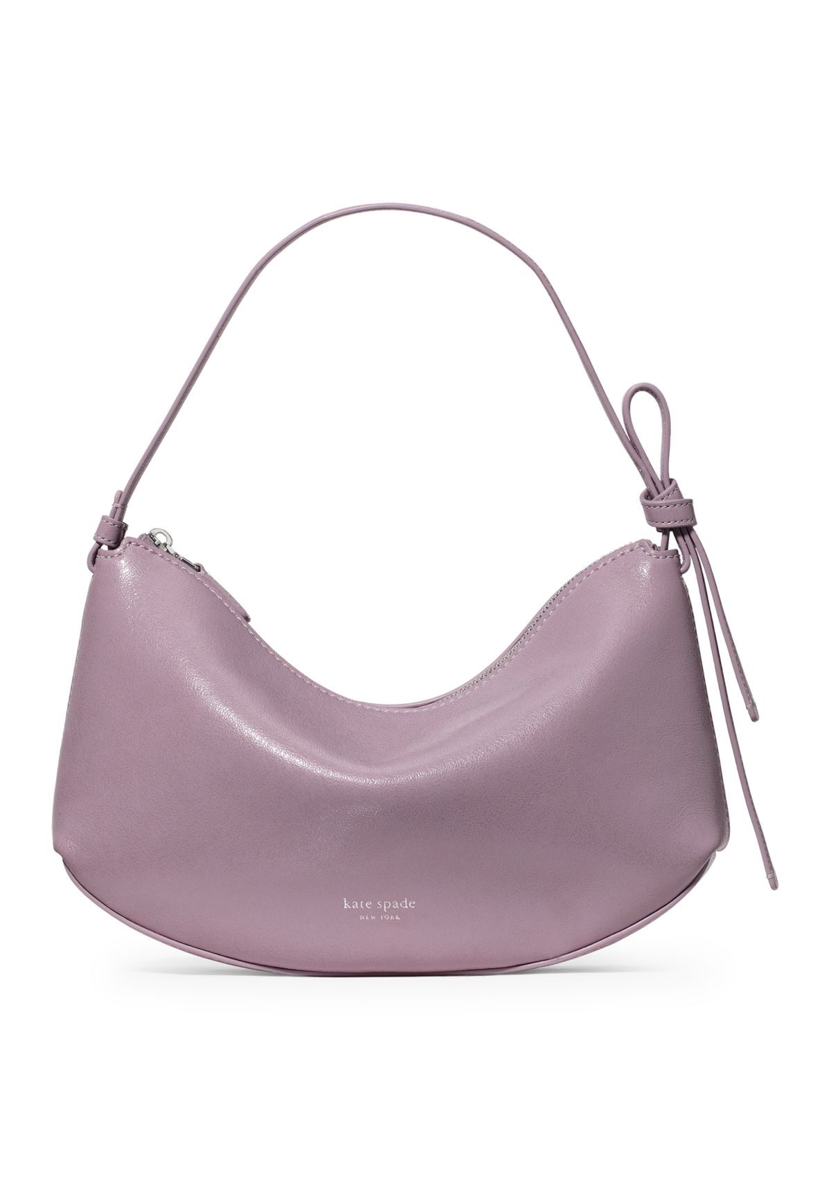 Loop Glazed Leather Shoulder Bag