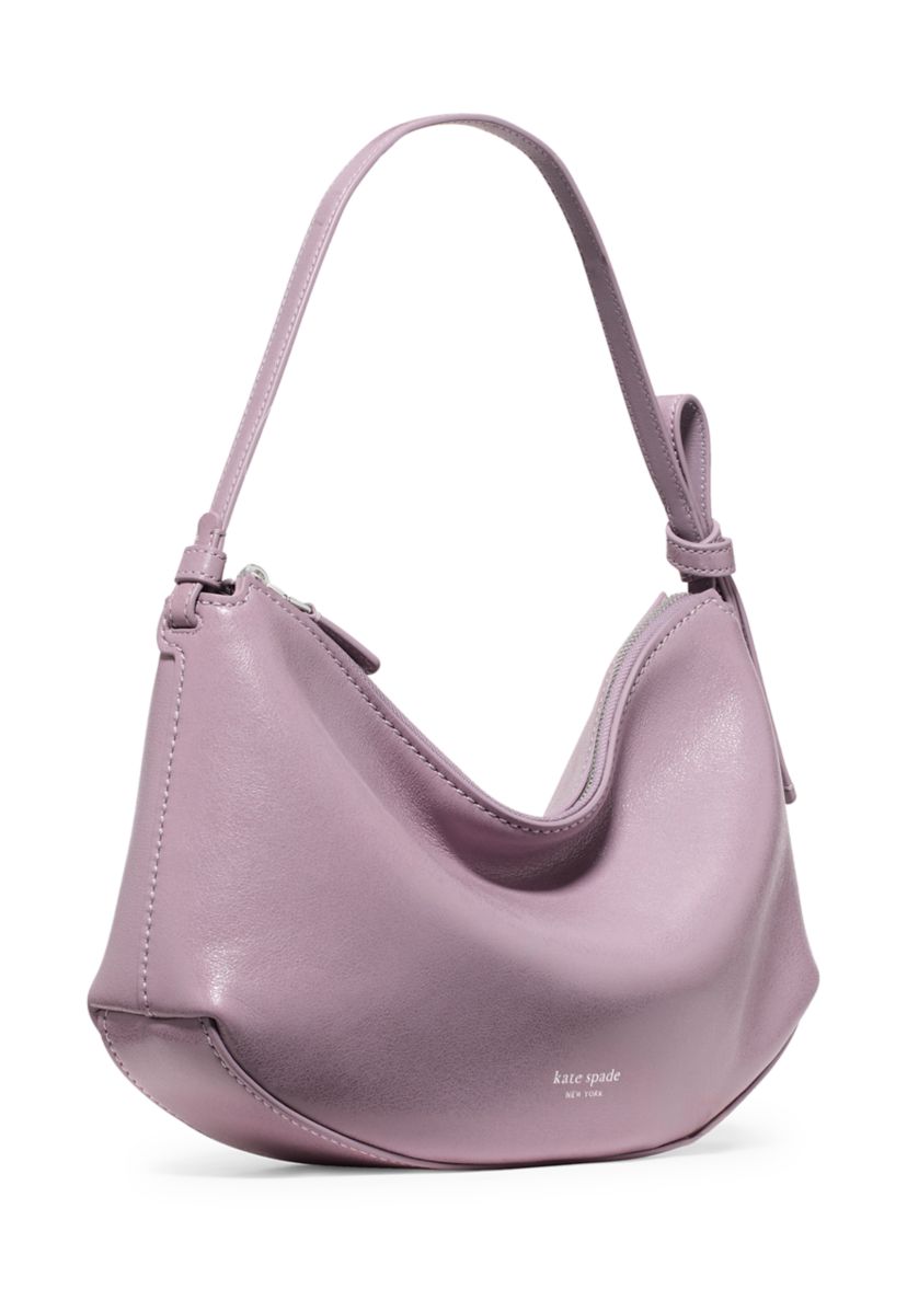 Loop Glazed Leather Shoulder Bag