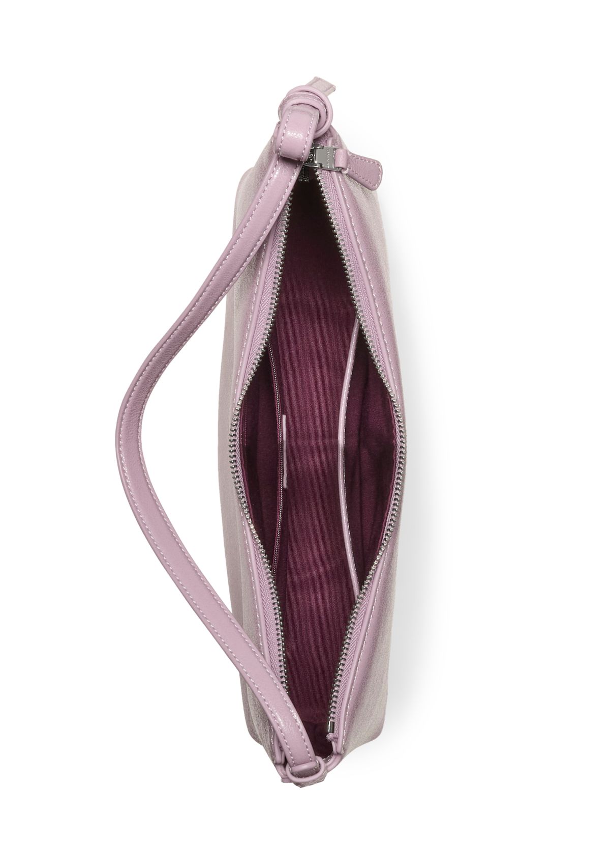 Loop Glazed Leather Shoulder Bag