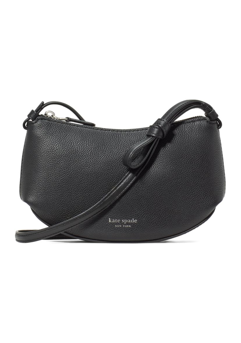 Loop Pebbled Leather Crossbody 