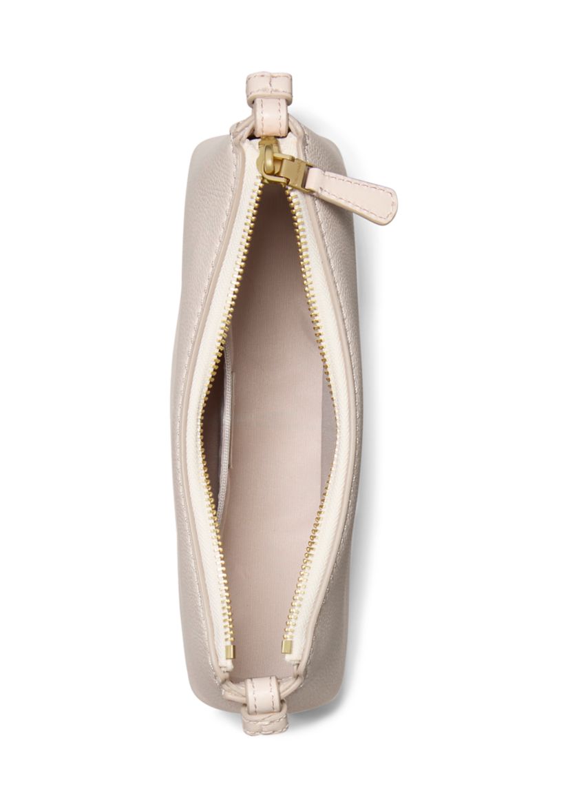 Loop Pebbled Leather Crossbody 