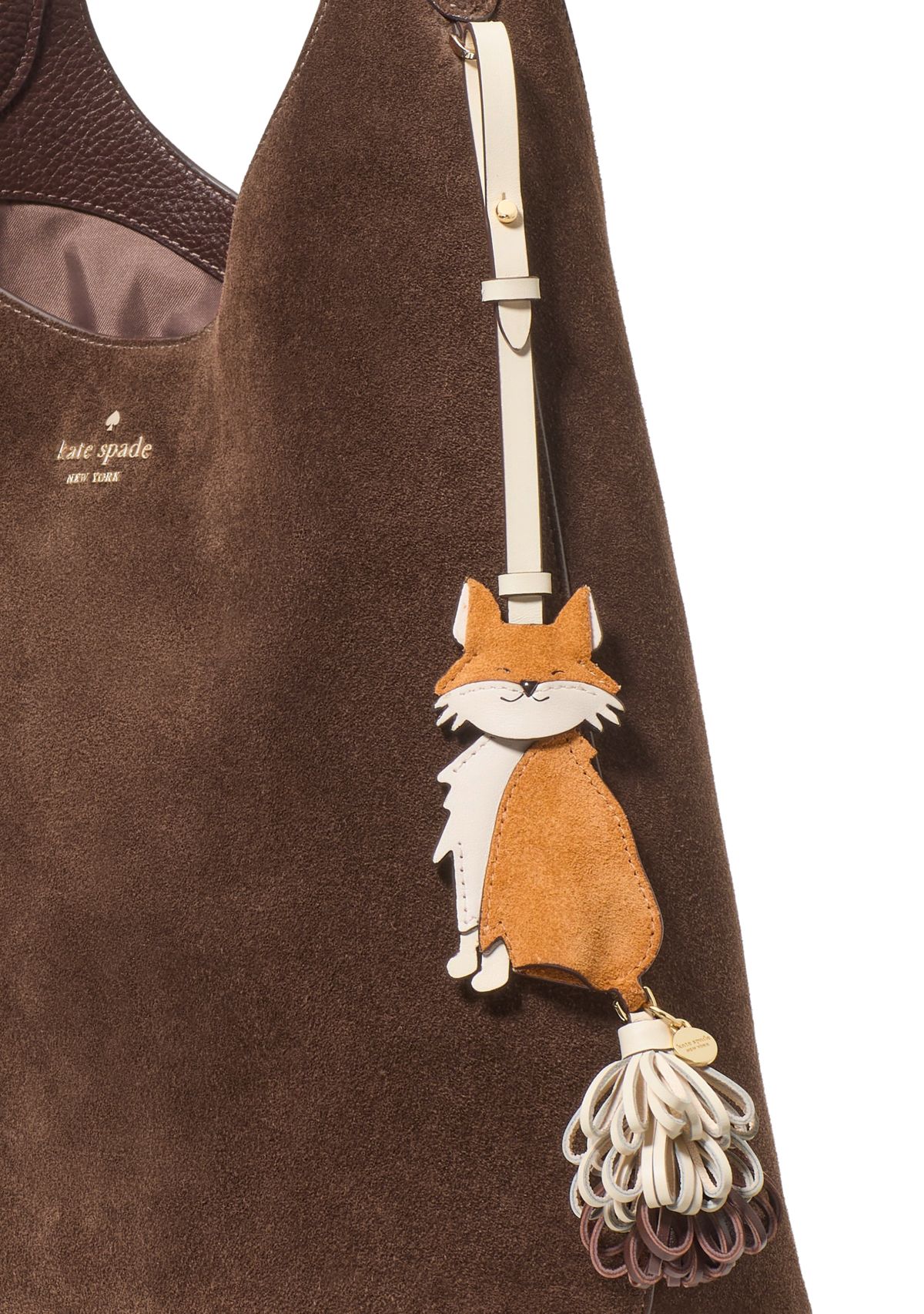 Critters Mixed Material Ginger Fox Bag Charm