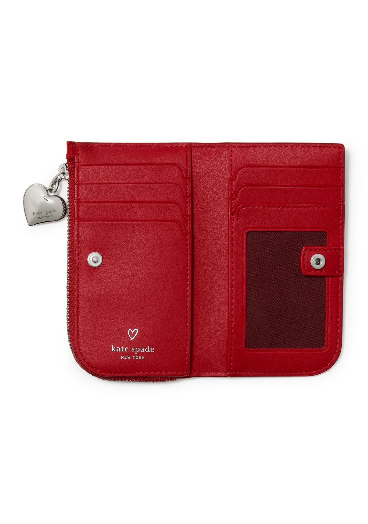 Devin Patent Leather Small Slim Bi-fold Wallet