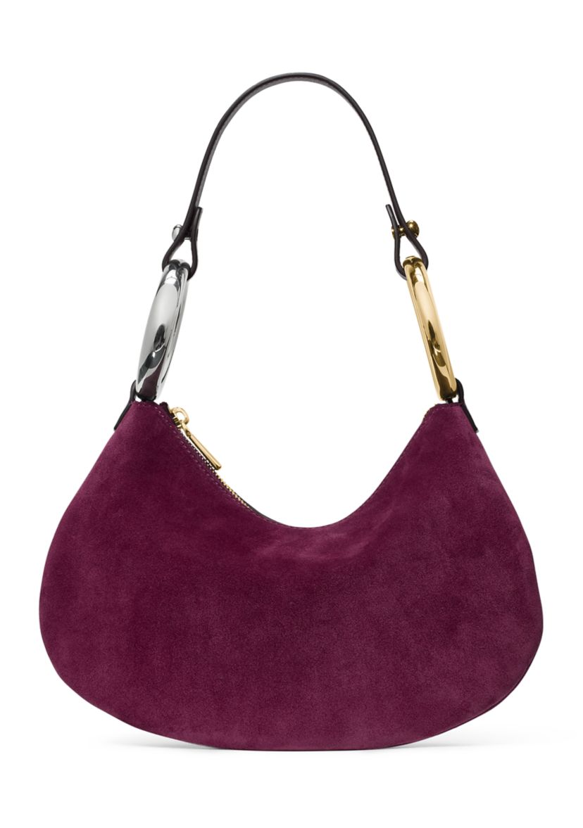The Bangle Suede Bag