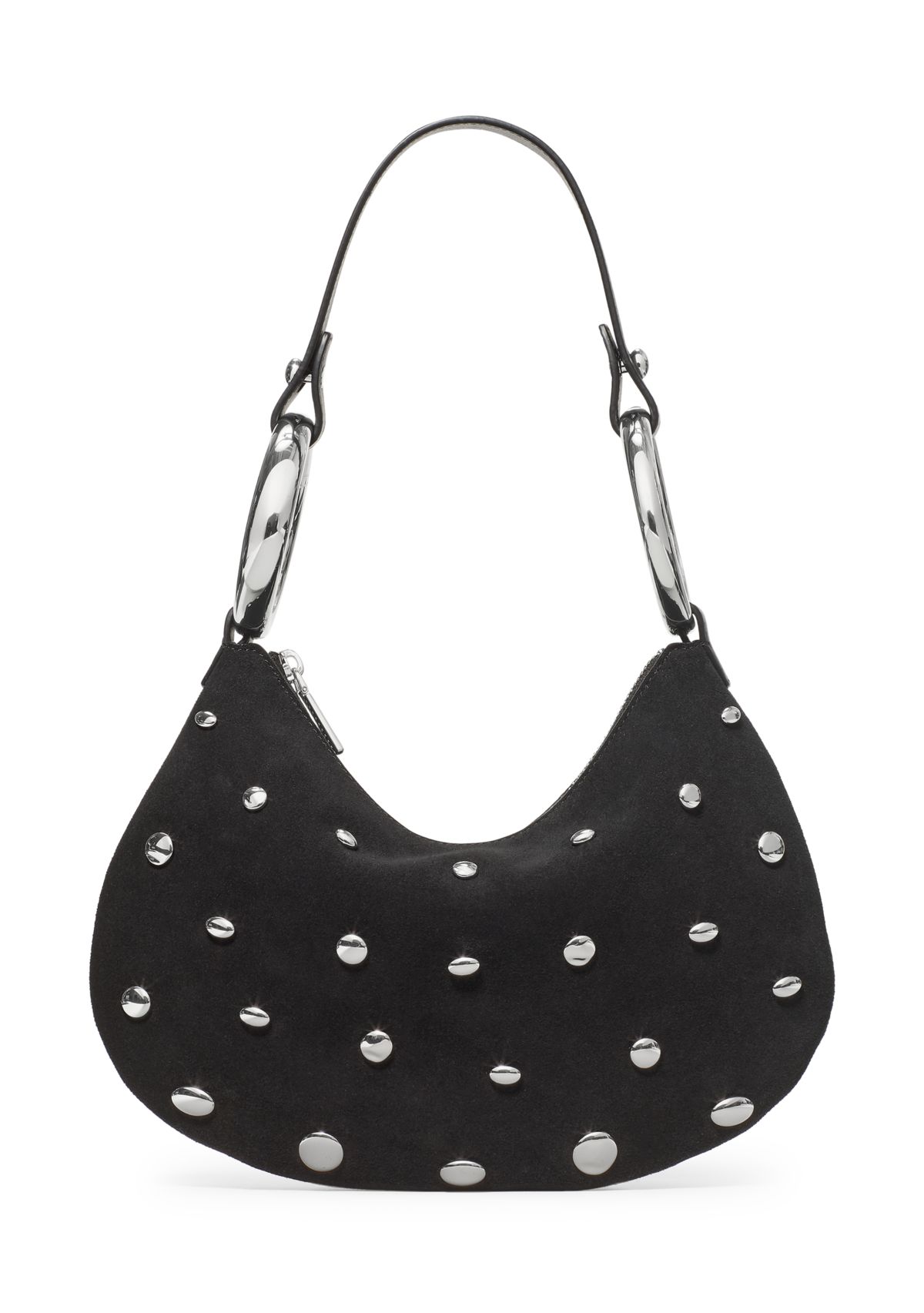 The Bangle Studded Suede Bag