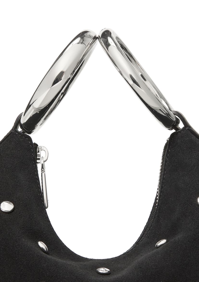 The Bangle Studded Suede Bag