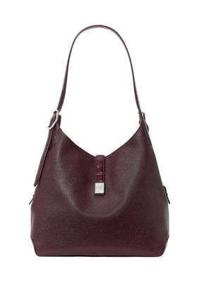 kate spade new york Deco Croc Embossed Large Shoulder Bag