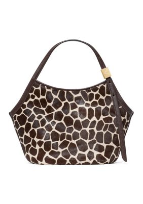 kate spade new york Deco Giraffe Haircalf Small Tulip Tote Bag