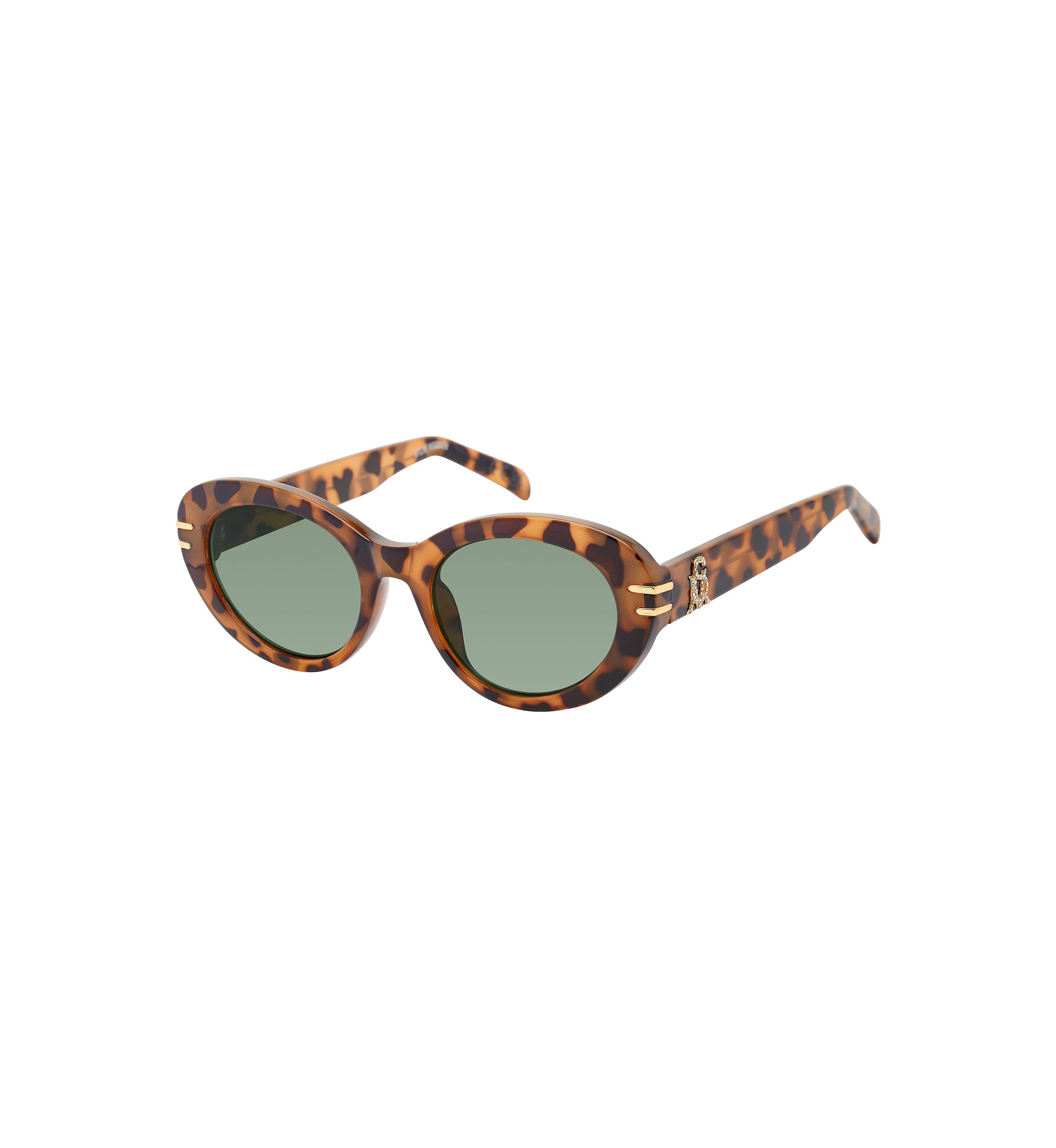 Steve Madden Milky Tortoise Cat Eye Sunglasses | Belk display picture 2
