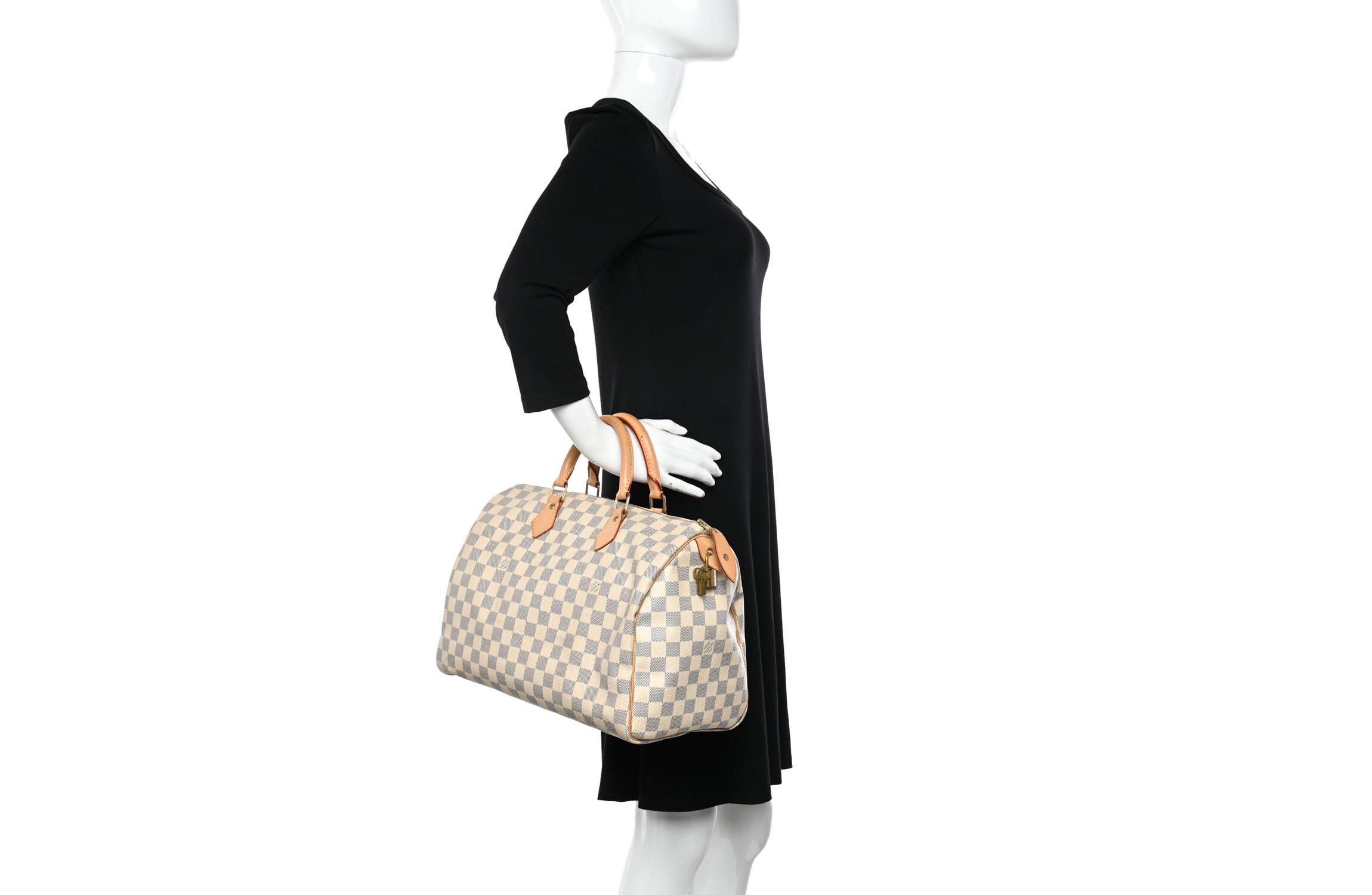 Louis Vuitton Speedy 30 Damier Azur -FINAL SALE NO RETURNS