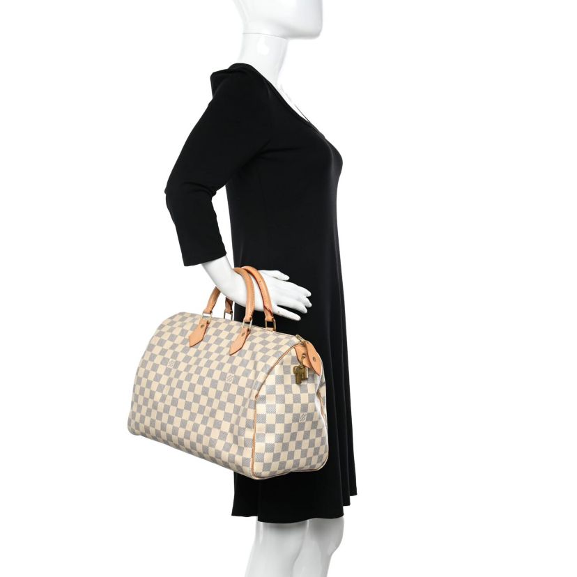 Louis Vuitton Speedy 30 Damier Azur -FINAL SALE NO RETURNS