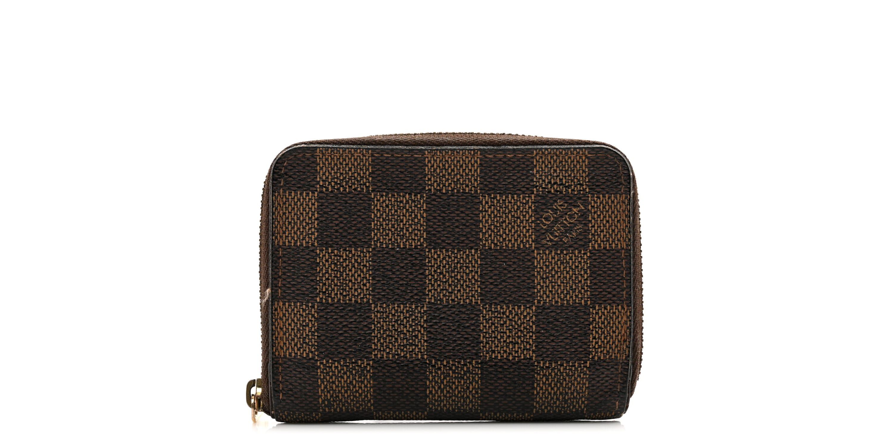 Louis Vuitton Zippy Coin Purse Damier Ebene -FINAL SALE NO RETURNS
