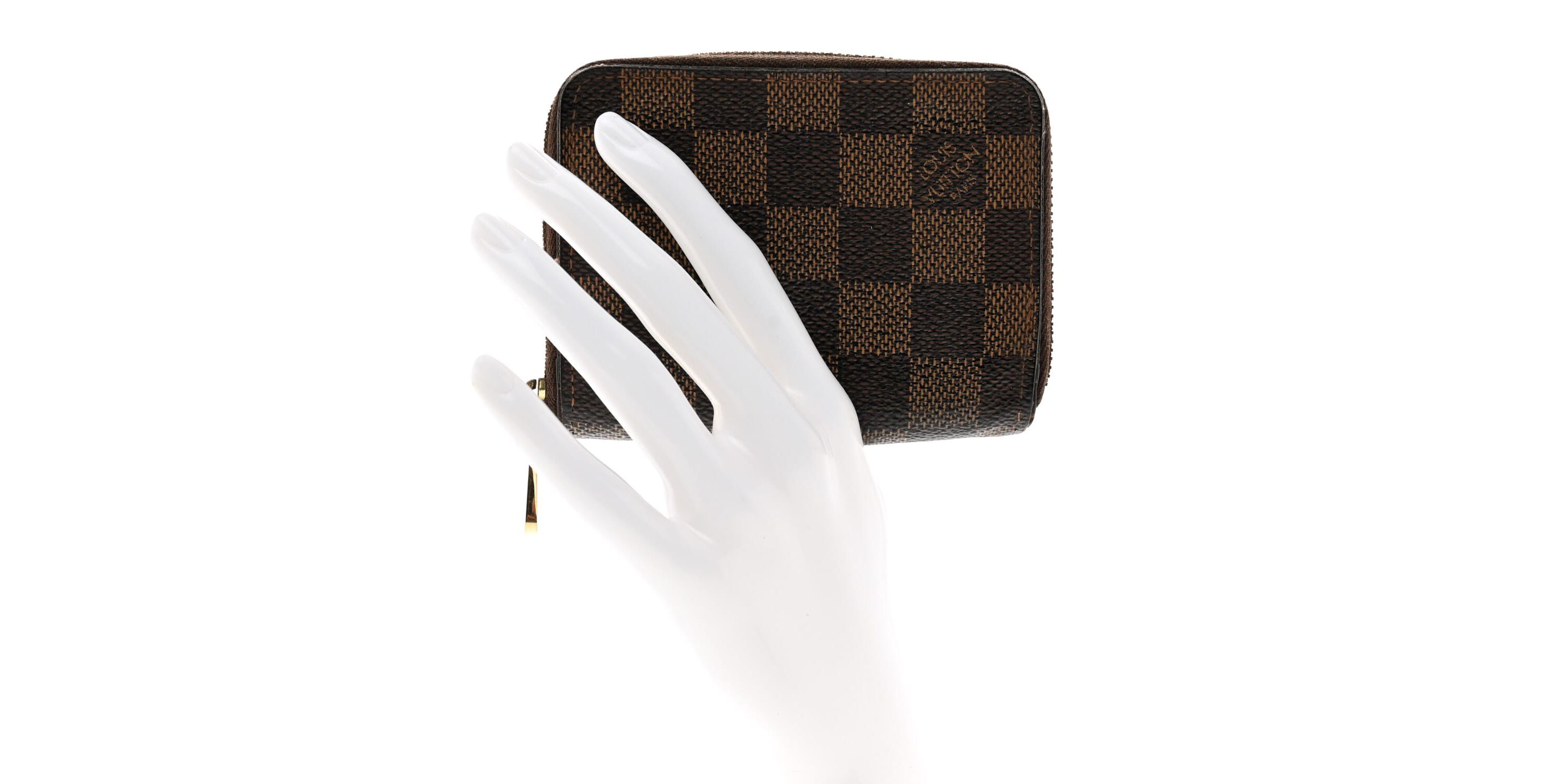 Louis Vuitton Zippy Coin Purse Damier Ebene -FINAL SALE NO RETURNS