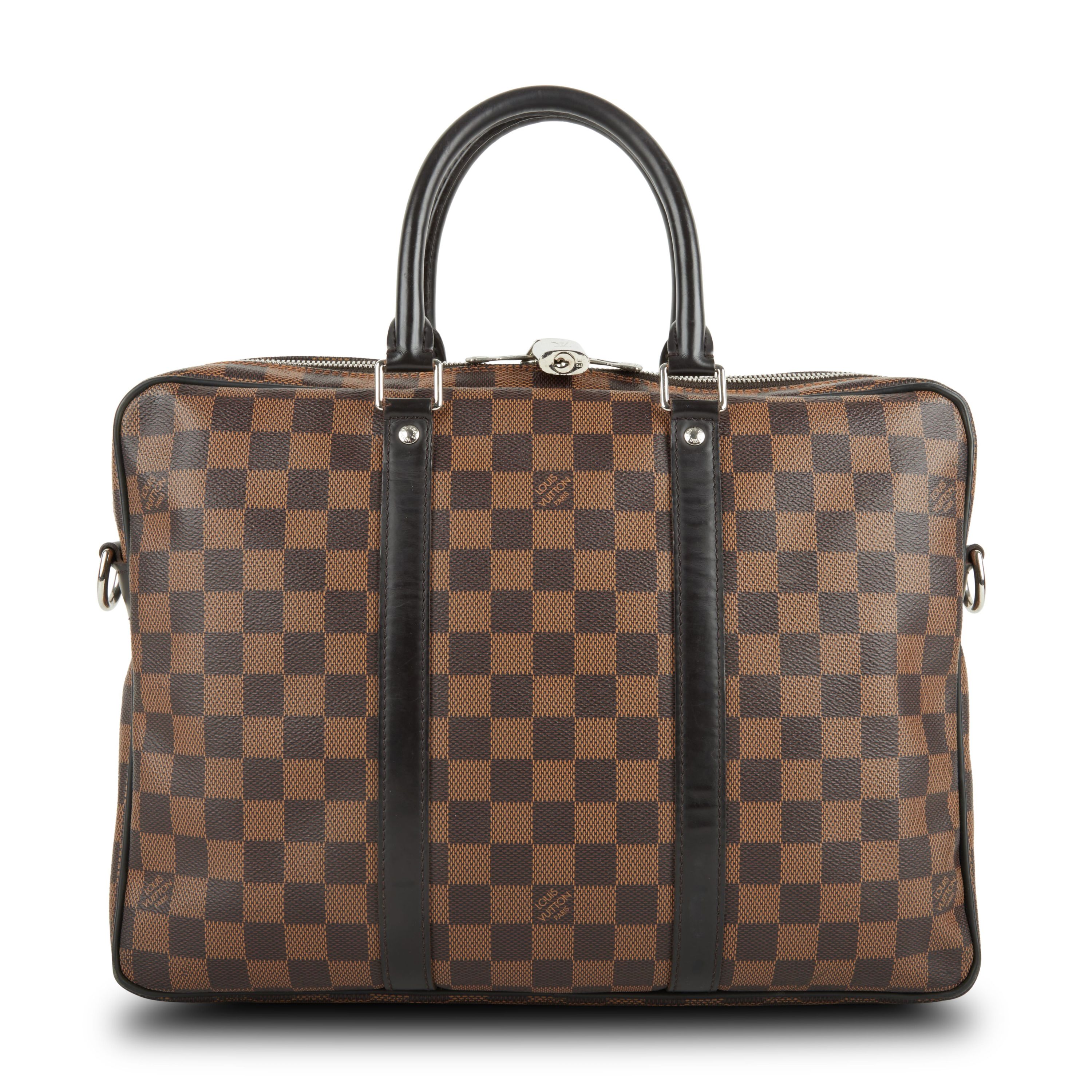 Louis Vuitton Porte-Documents Voyage Monogram Macassar -FINAL SALE NO RETURNS