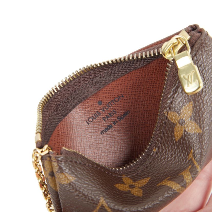 Louis Vuitton Pochette Cles Monogram -FINAL SALE NO RETURNS