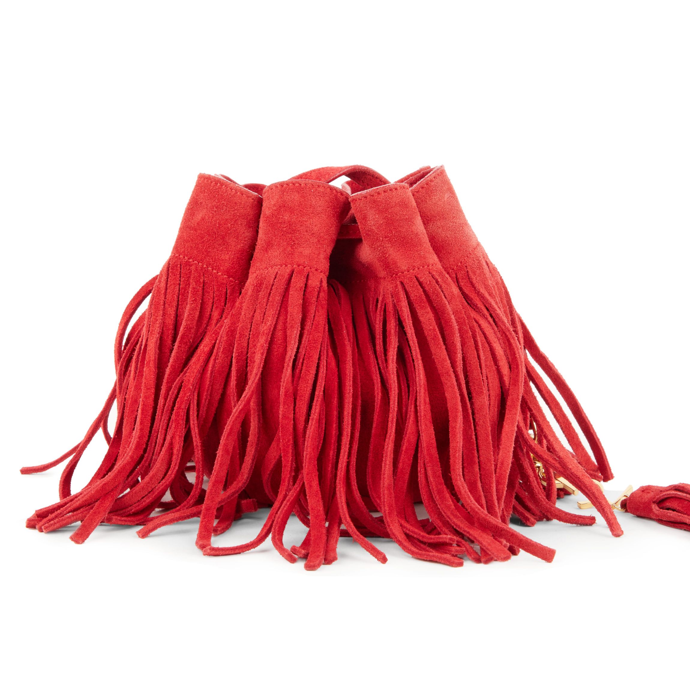 Saint Laurent Fringe Chain Shoulder Bag -FINAL SALE NO RETURNS
