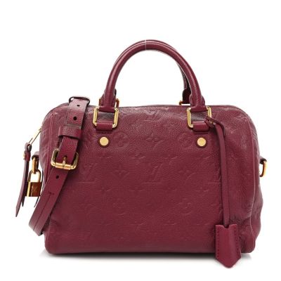 FASHIONPHILE Louis Vuitton Empreinte Speedy Bandouliere 25 Aurore -FINAL SALE NO RETURNS -  0197245209906
