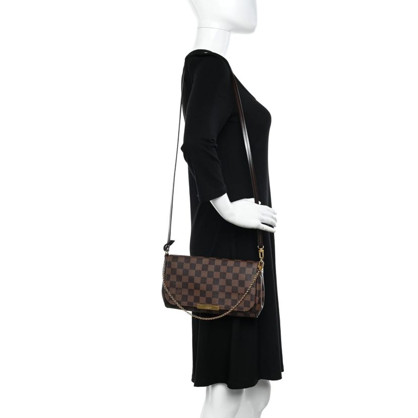 Louis Vuitton Damier Ebene Favorite MM -FINAL SALE NO RETURNS