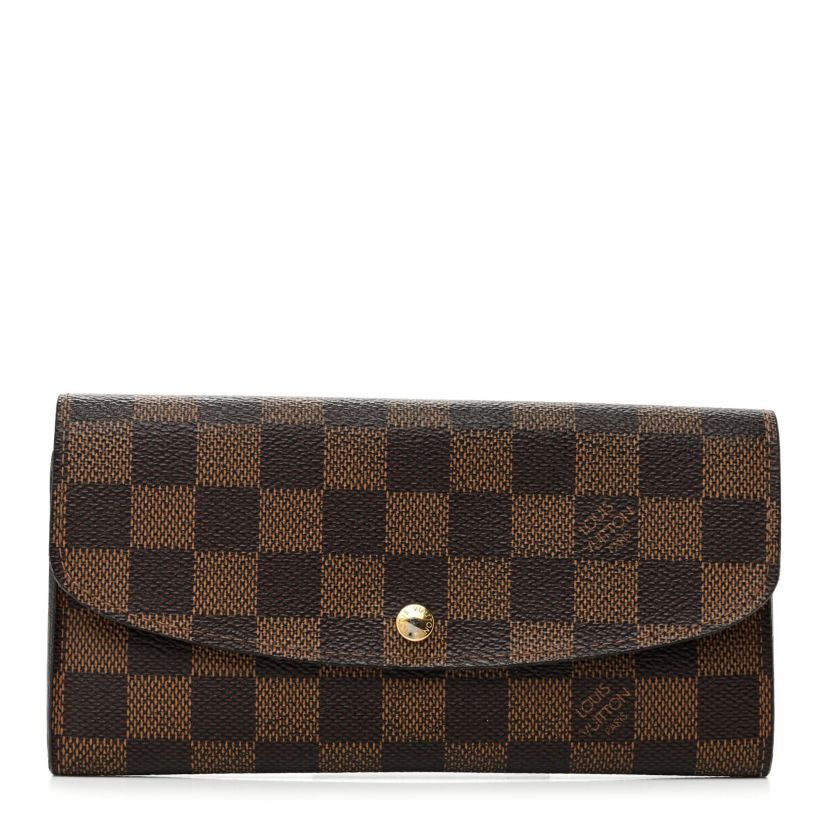 Louis Vuitton Damier Ebene Emilie Wallet -FINAL SALE NO RETURNS
