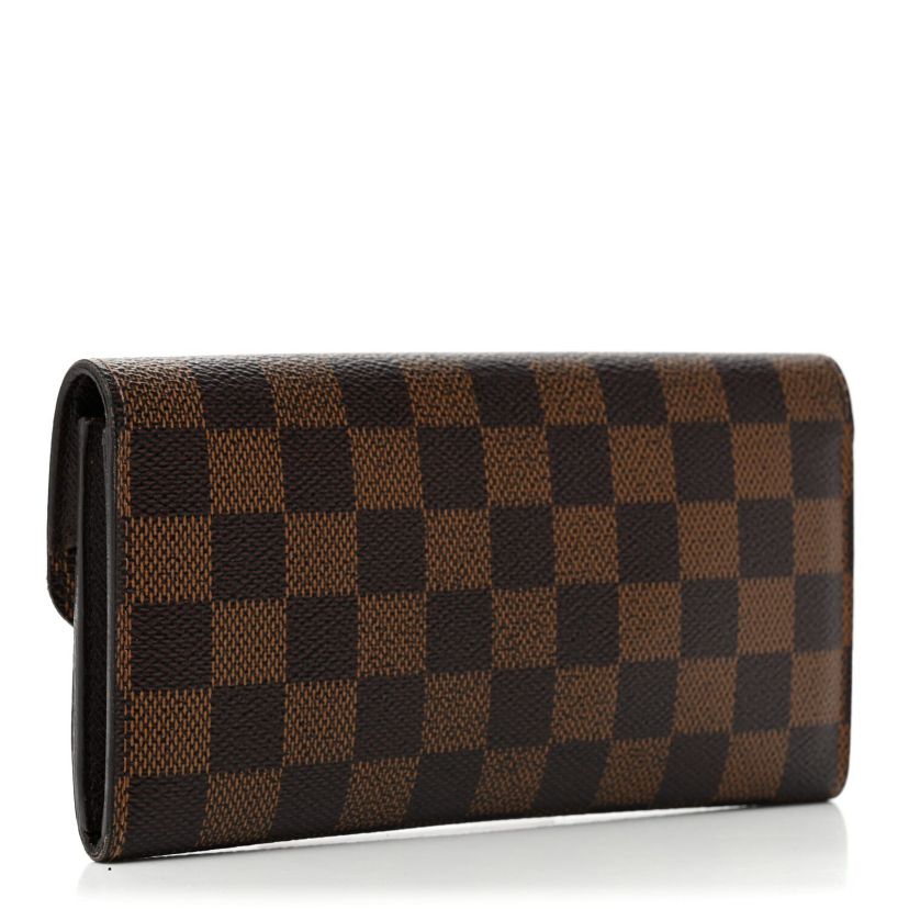 Louis Vuitton Damier Ebene Emilie Wallet -FINAL SALE NO RETURNS