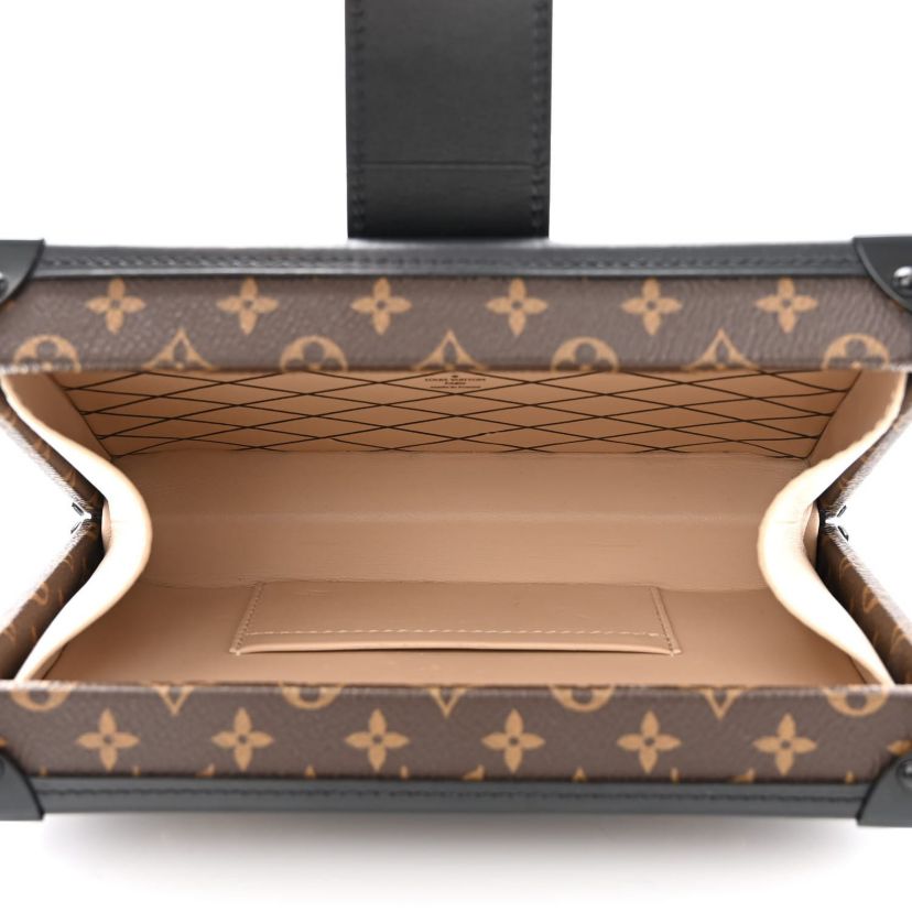 Louis Vuitton Monogram Petite Malle Black -FINAL SALE NO RETURNS