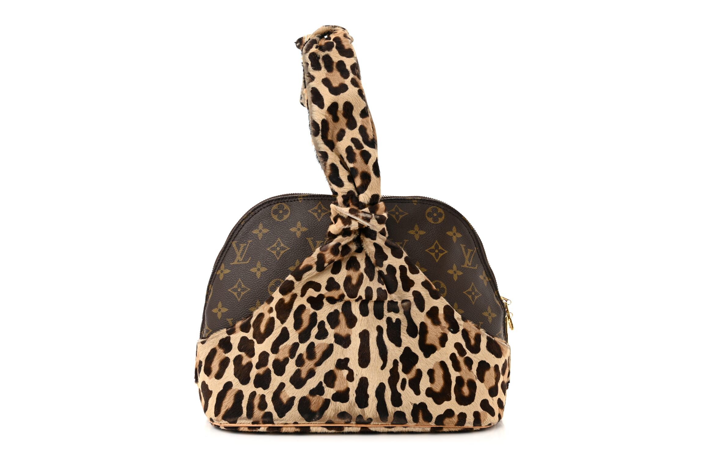 Louis Vuitton Monogram Azzedine Alaia Leopard Alma -FINAL SALE NO RETURNS
