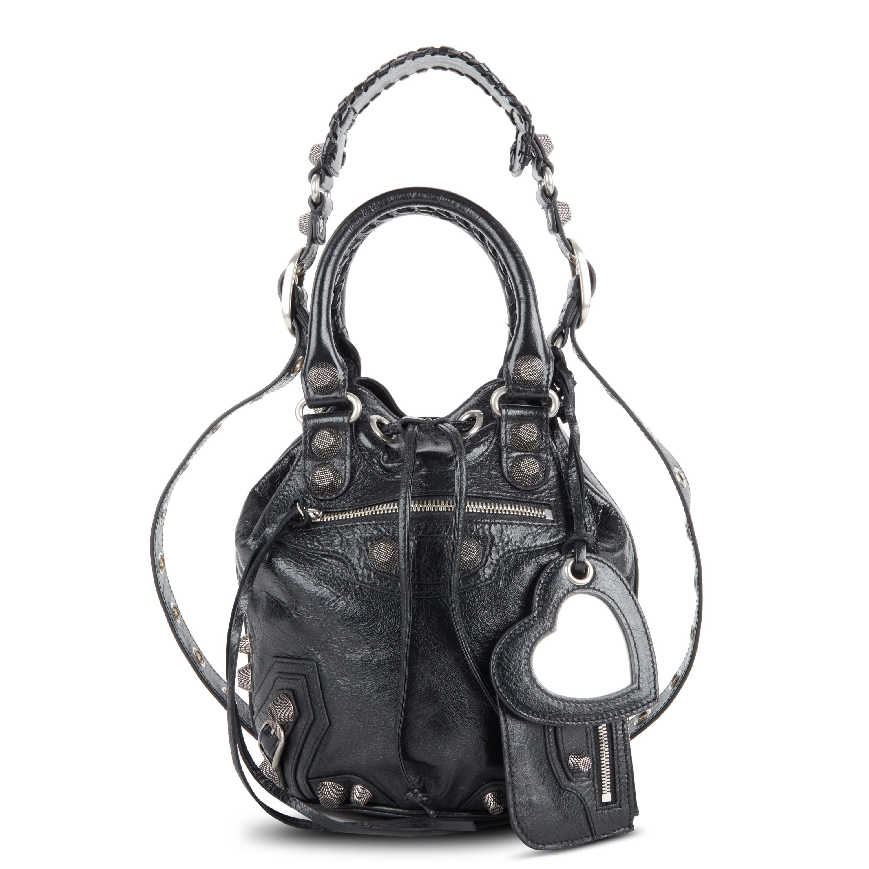 Balenciaga Le Cagole Bucket Bag Small Motocross -FINAL SALE NO RETURNS