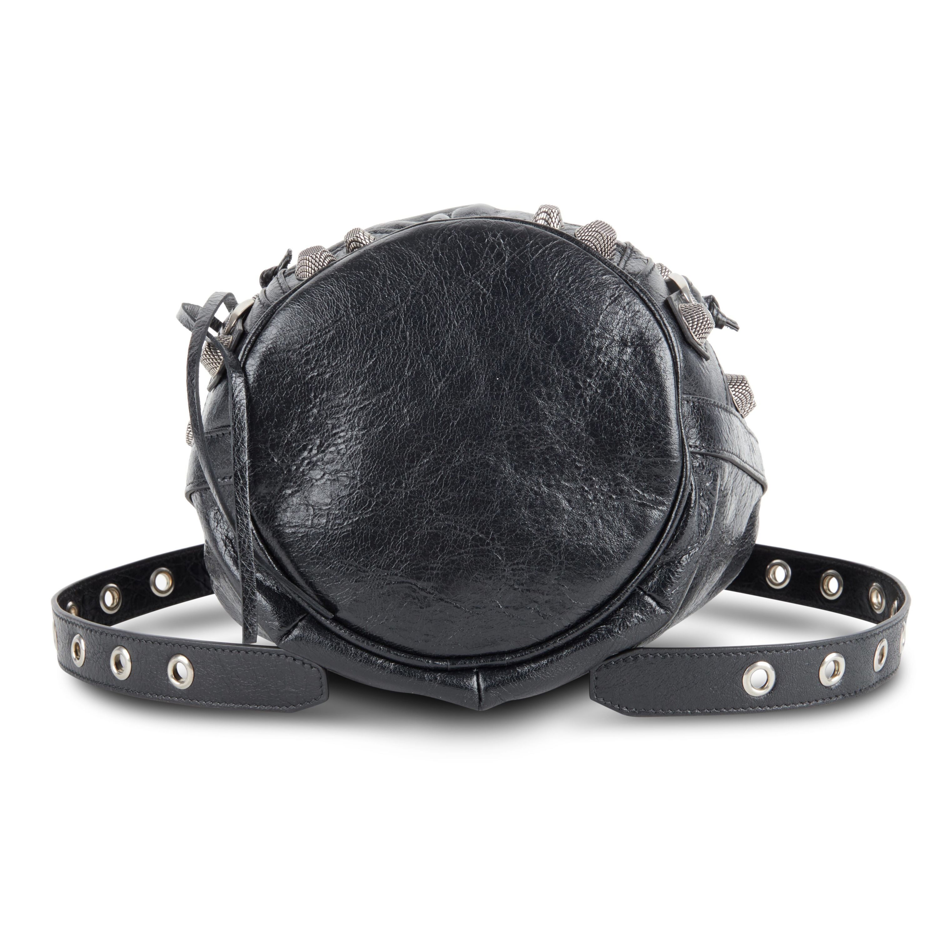 Balenciaga Le Cagole Bucket Bag Small Motocross -FINAL SALE NO RETURNS
