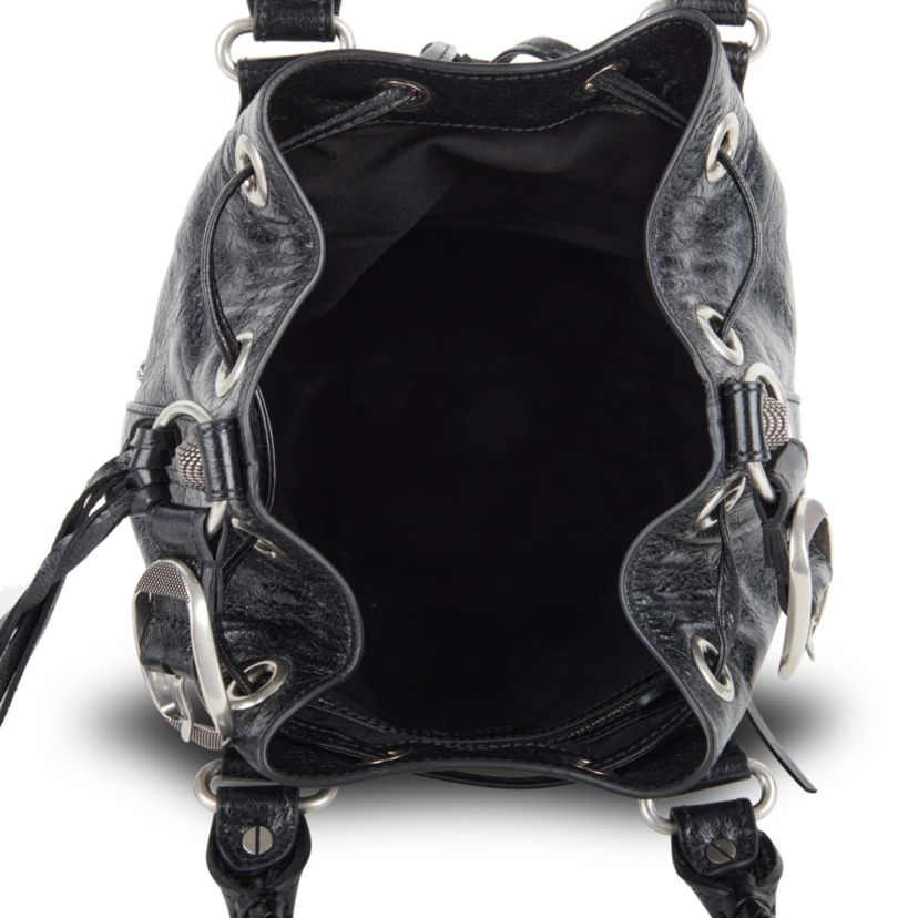 Balenciaga Le Cagole Bucket Bag Small Motocross -FINAL SALE NO RETURNS