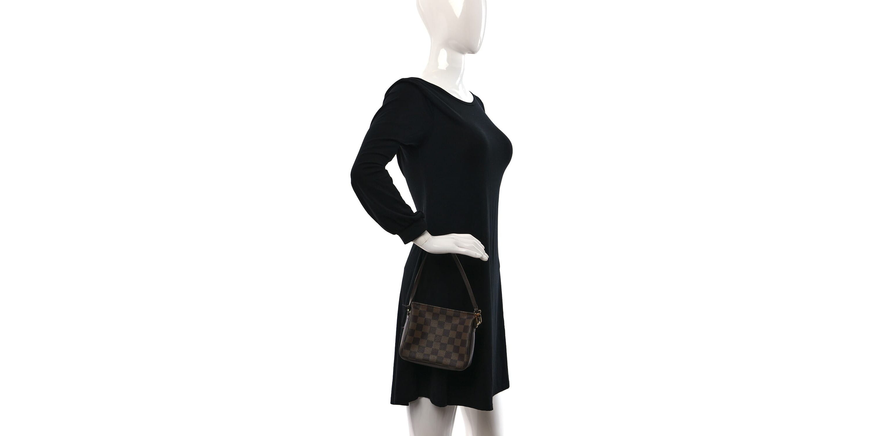 Louis Vuitton Trousse Make Up Damier Ebene -FINAL SALE NO RETURNS