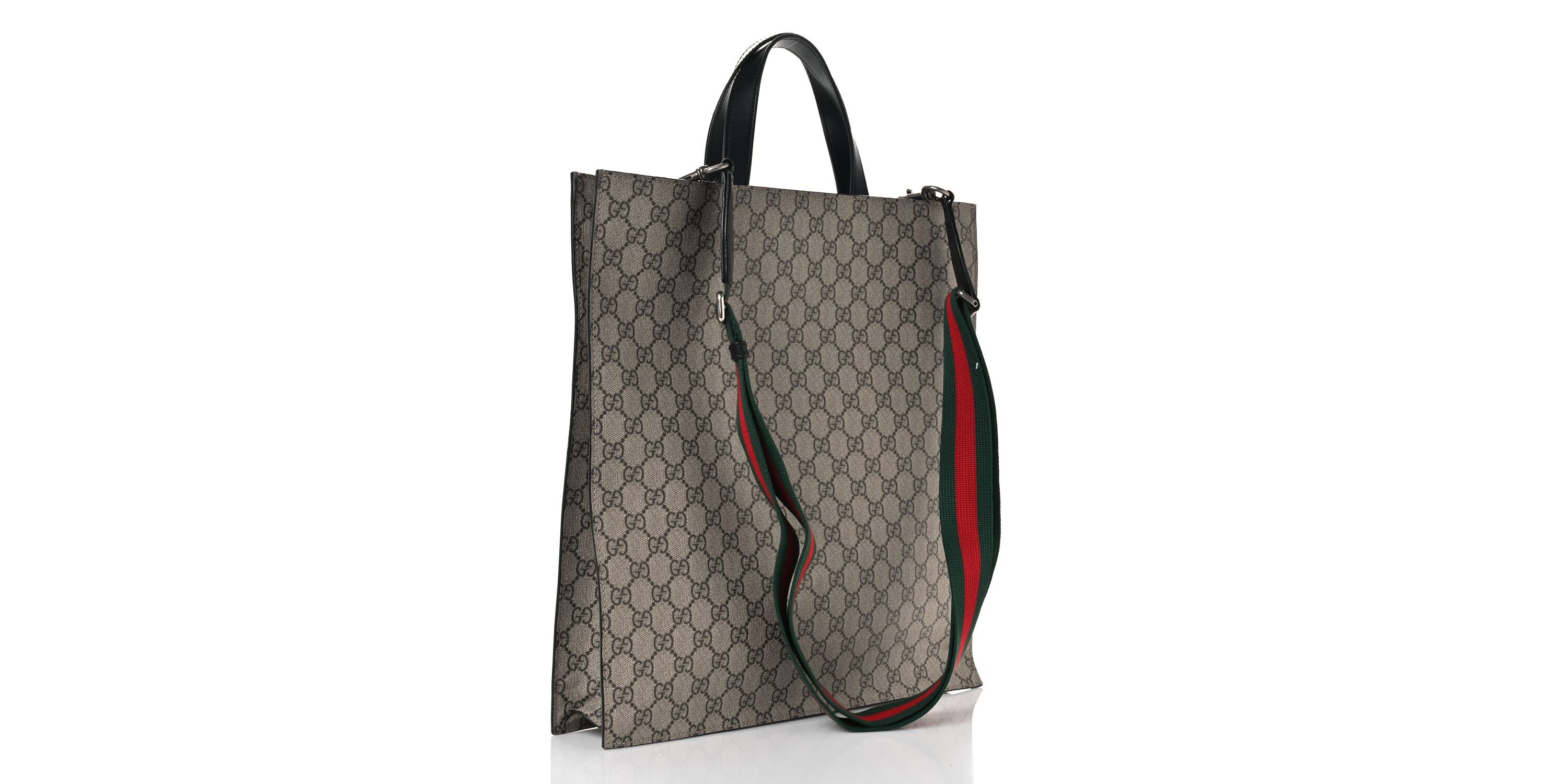 Gucci Two-Way Tote Bag GG Supreme -FINAL SALE NO RETURNS