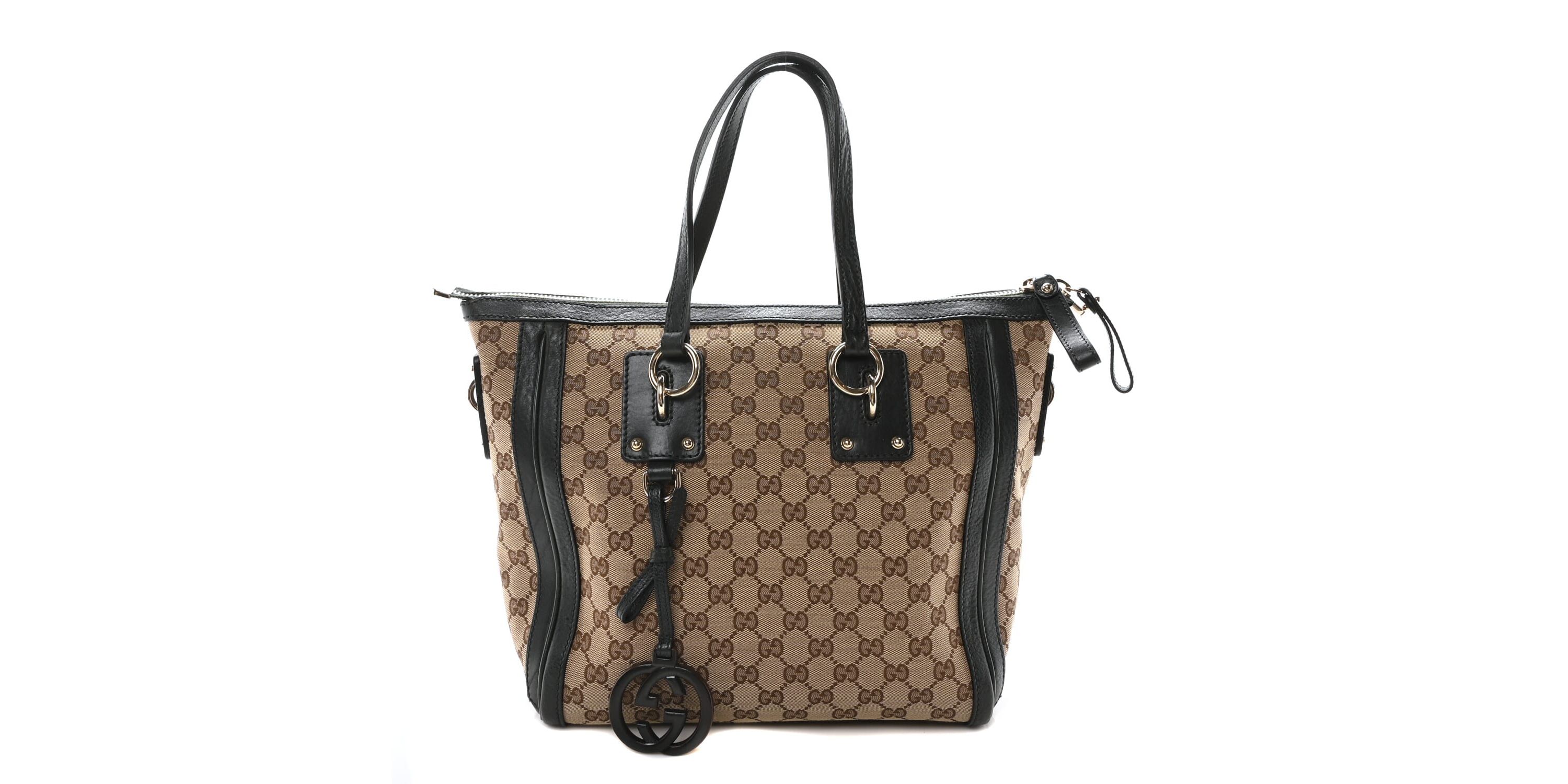 Gucci Tote Bag GG Canvas -FINAL SALE NO RETURNS