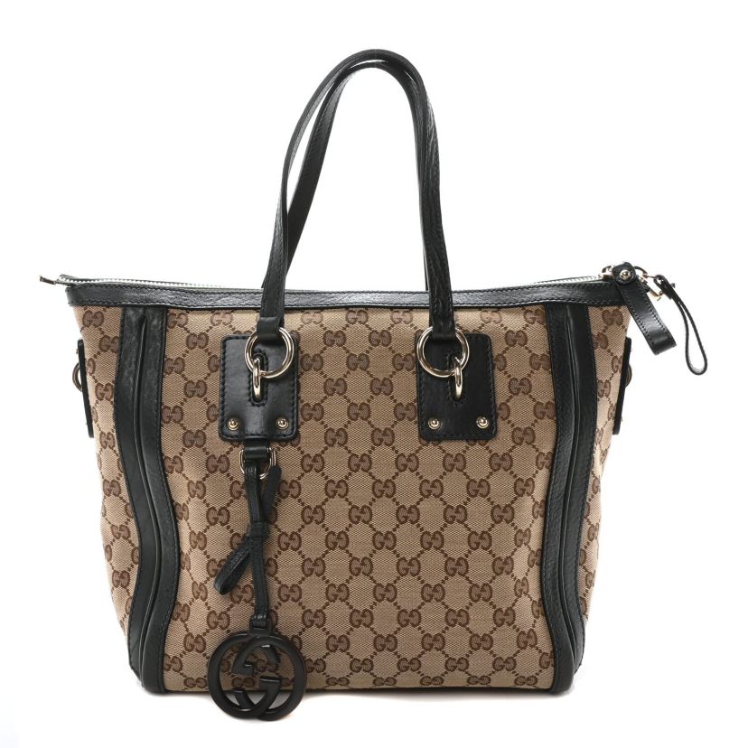 Gucci Tote Bag GG Canvas -FINAL SALE NO RETURNS