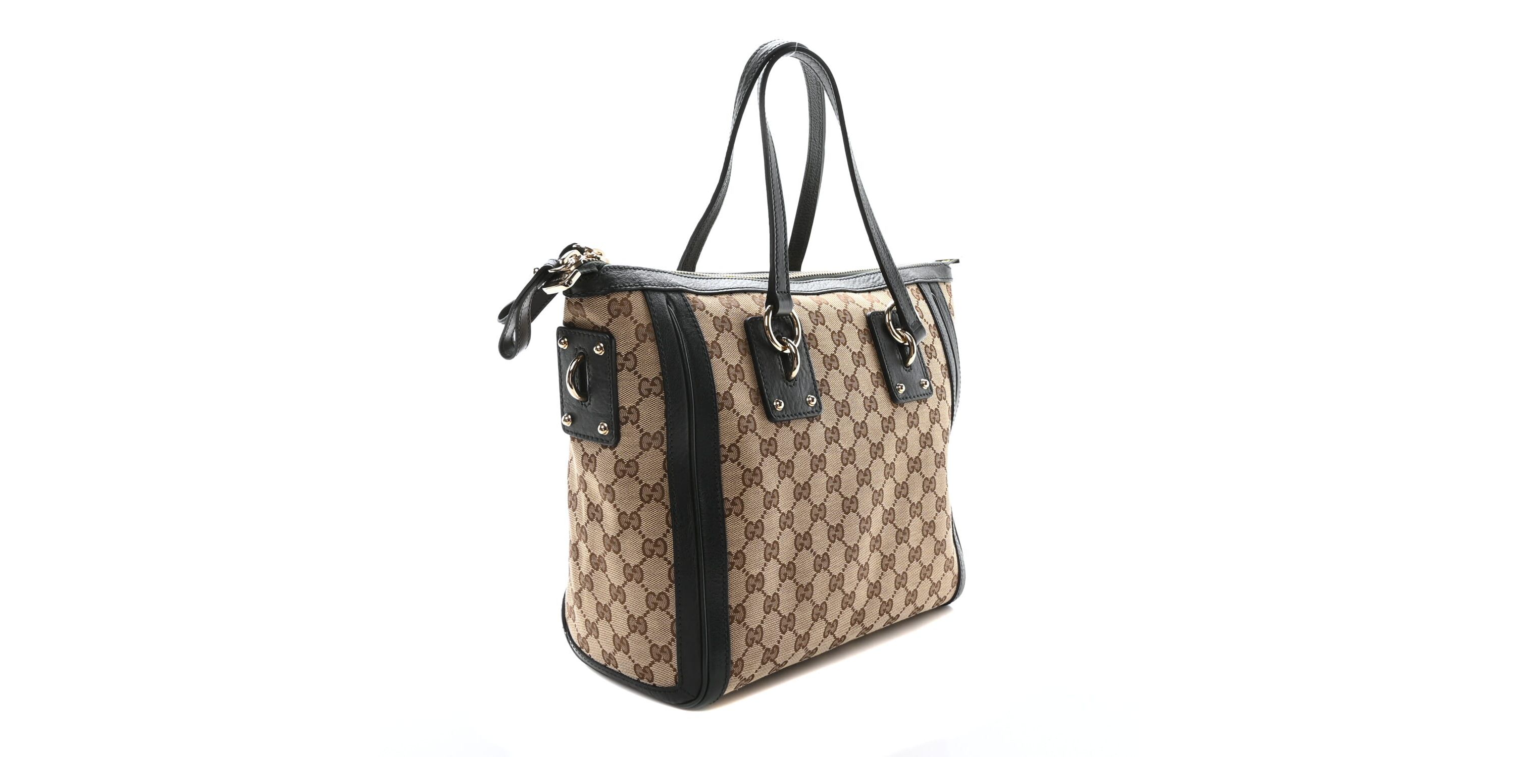Gucci Tote Bag GG Canvas -FINAL SALE NO RETURNS