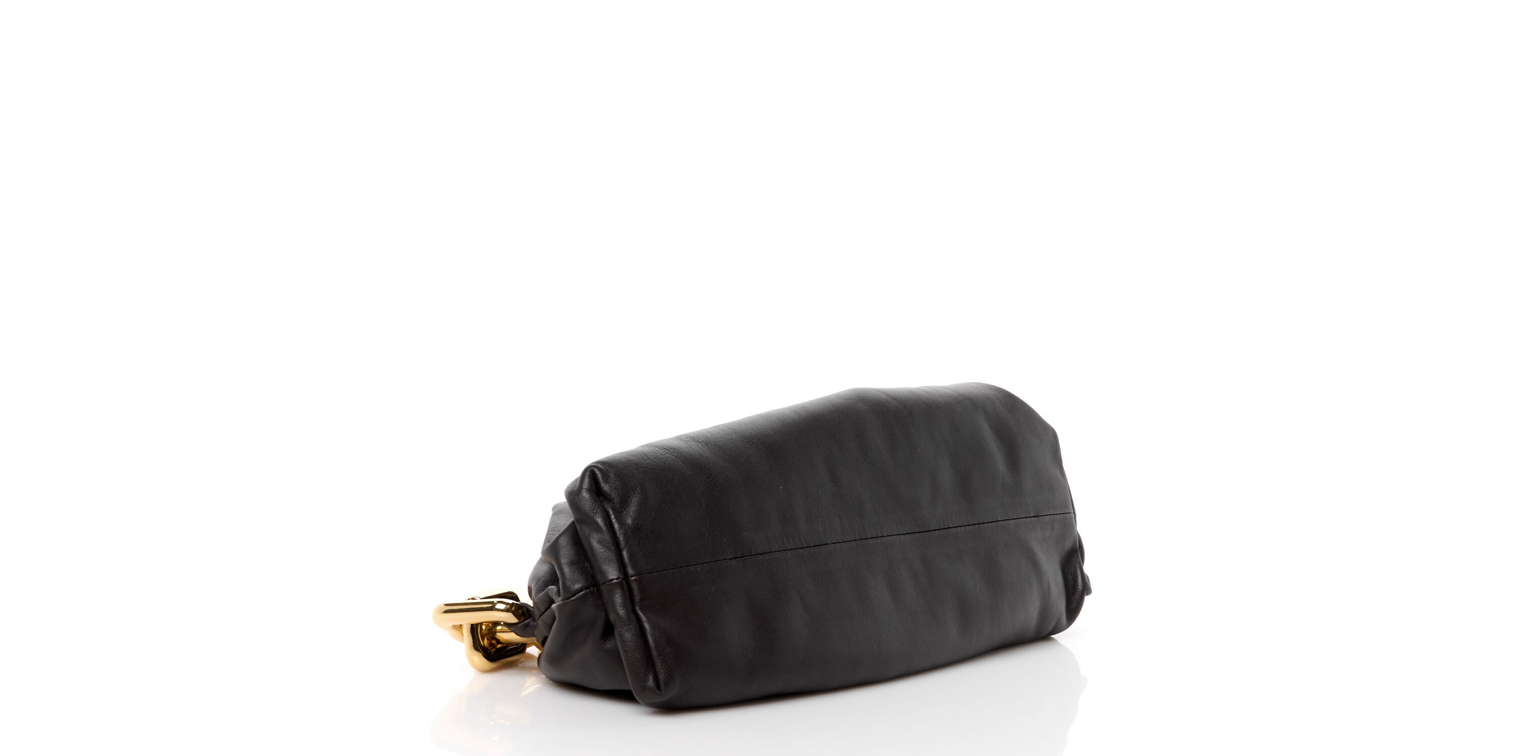 Bottega Veneta TCalfskin The Pouch Chain Cammello -FINAL SALE NO RETURNS