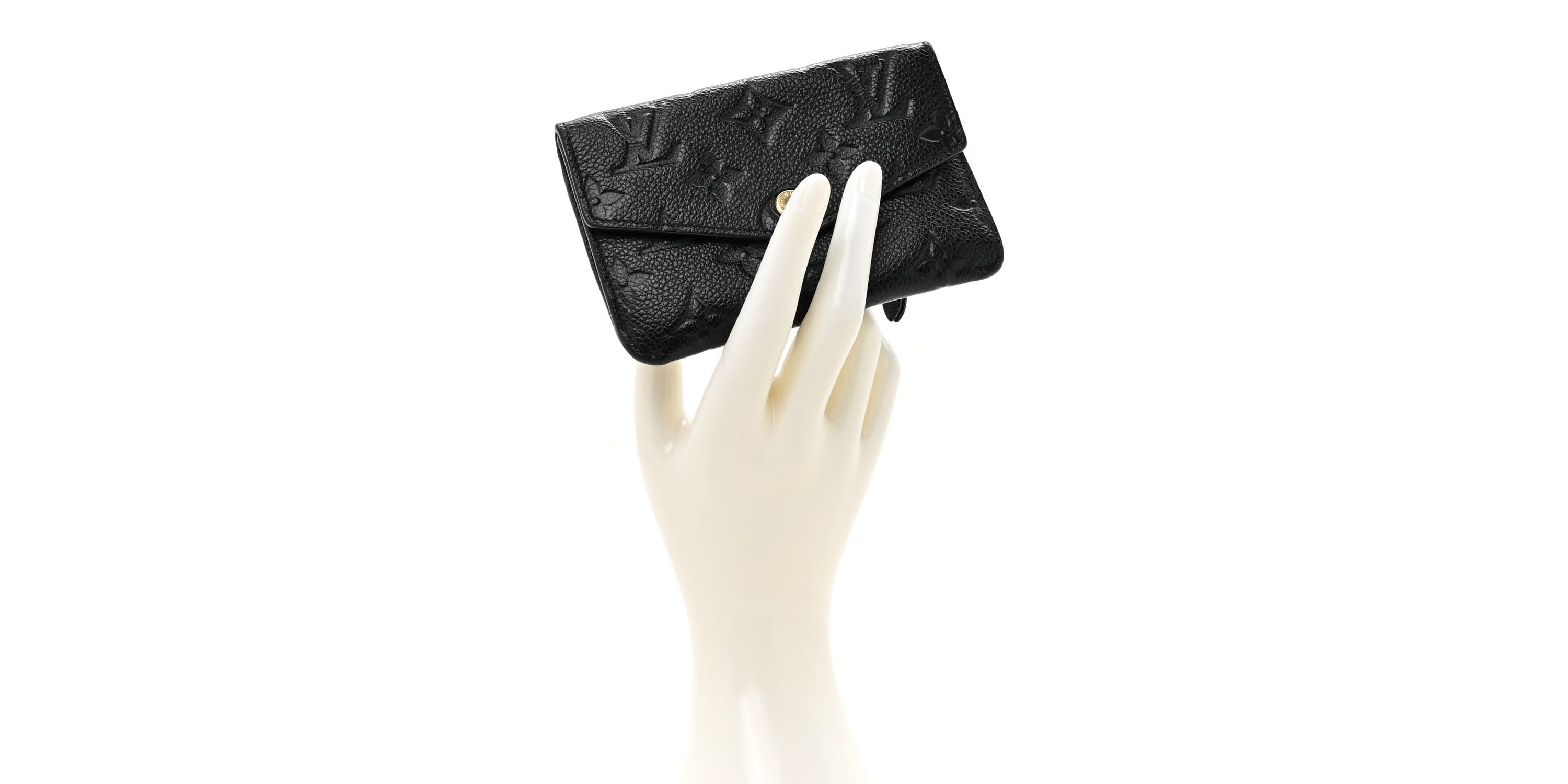 Louis Vuitton Empreinte Key Pouch Cherry -FINAL SALE NO RETURNS