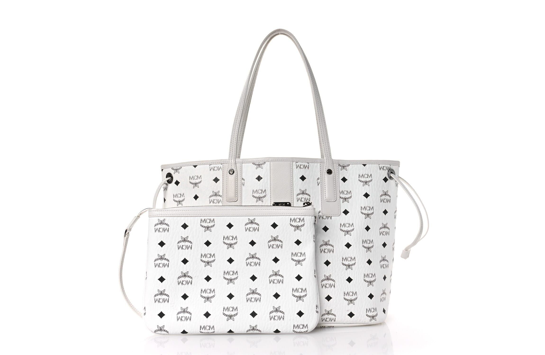 MCM Visetos  Liz Reversible Shopper Tote -FINAL SALE NO RETURNS