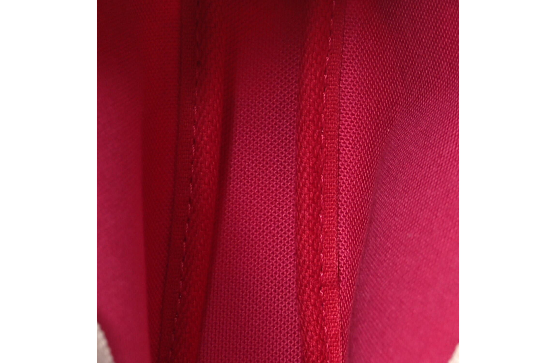 Louis Vuitton Damier Azur 2021 Christmas Animation Hollywood Mini Pochette Accessories Fuchsia -FINAL SALE NO RETURNS