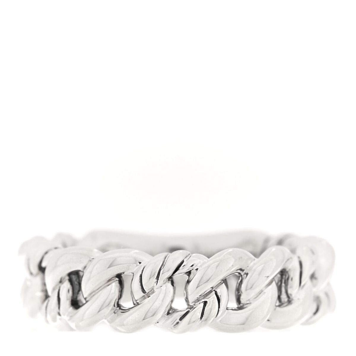 David Yurman Sterling Silver Narrow Belmont Curb Link Ring 50 5.25 -FINAL SALE NO RETURNS