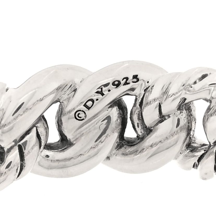 David Yurman Sterling Silver Narrow Belmont Curb Link Ring 50 5.25 -FINAL SALE NO RETURNS