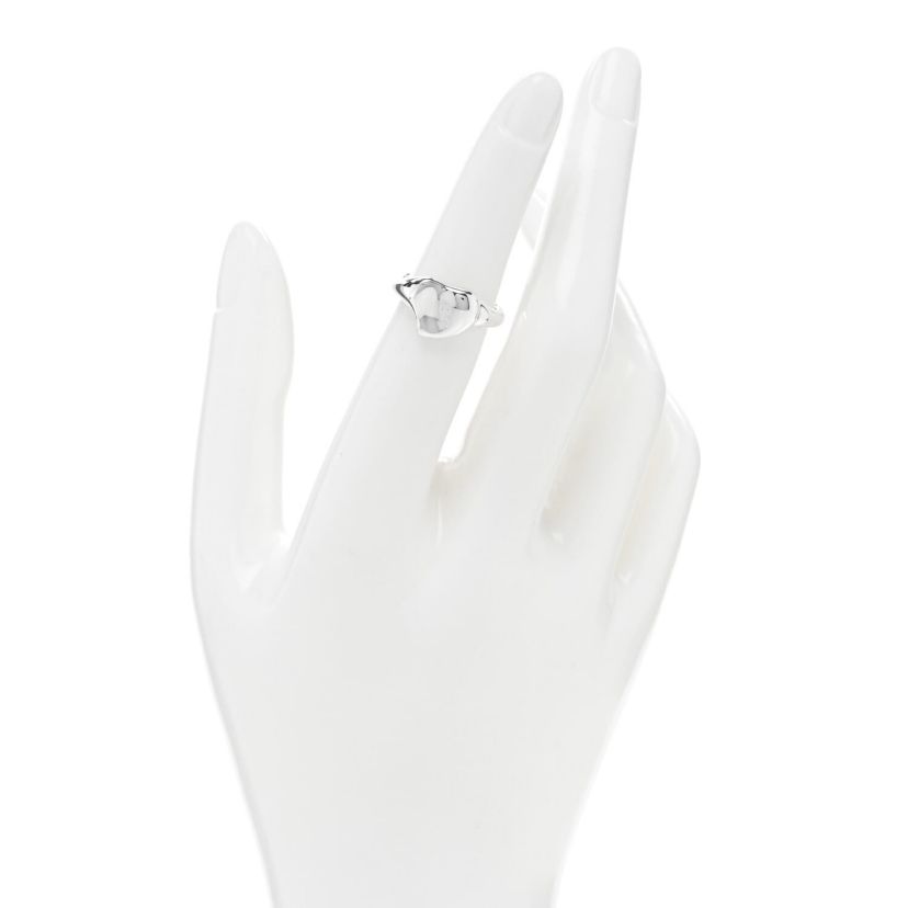 Tiffany Sterling Silver Elsa Peretti Full Heart Ring 50 5.25 -FINAL SALE NO RETURNS