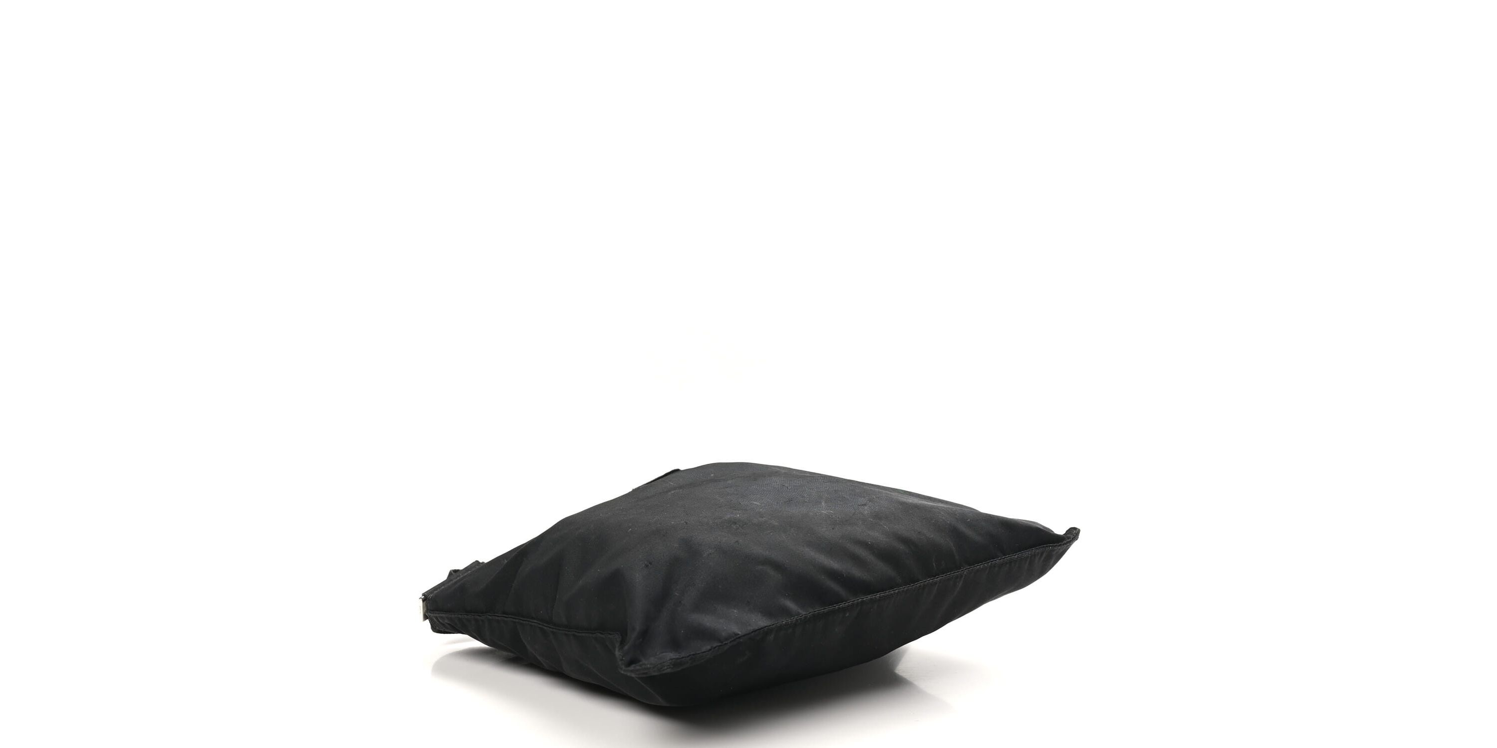 Prada Nylon Vela Flat Messenger Bag Black -FINAL SALE NO RETURNS