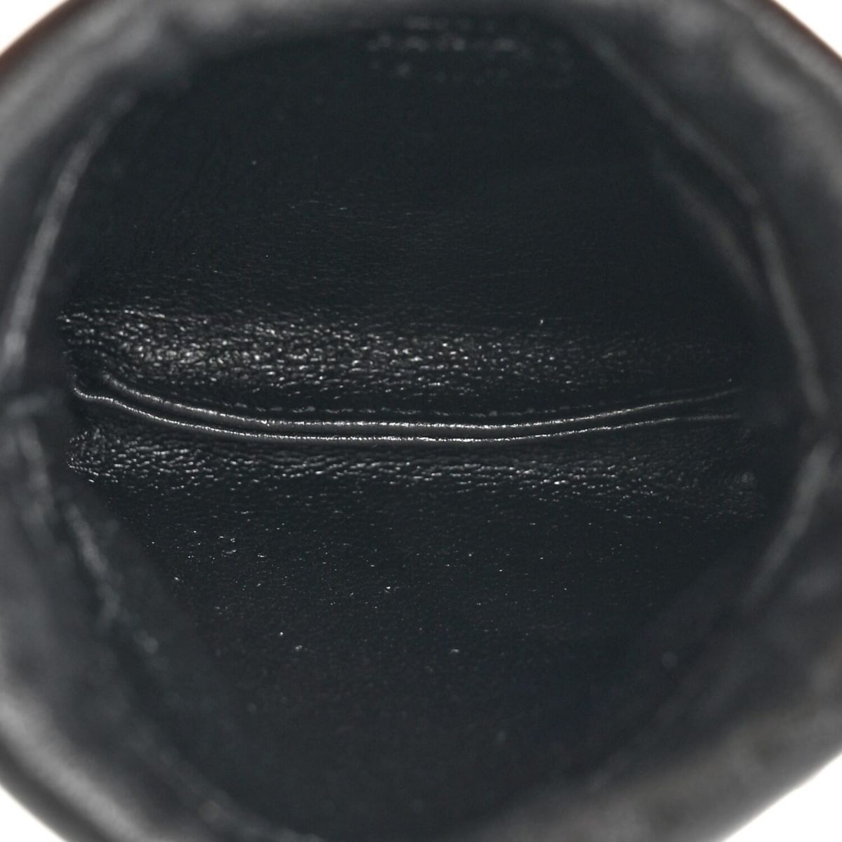 Saint Laurent Lambskin AirPods Crossbody Pouch Black -FINAL SALE NO RETURNS